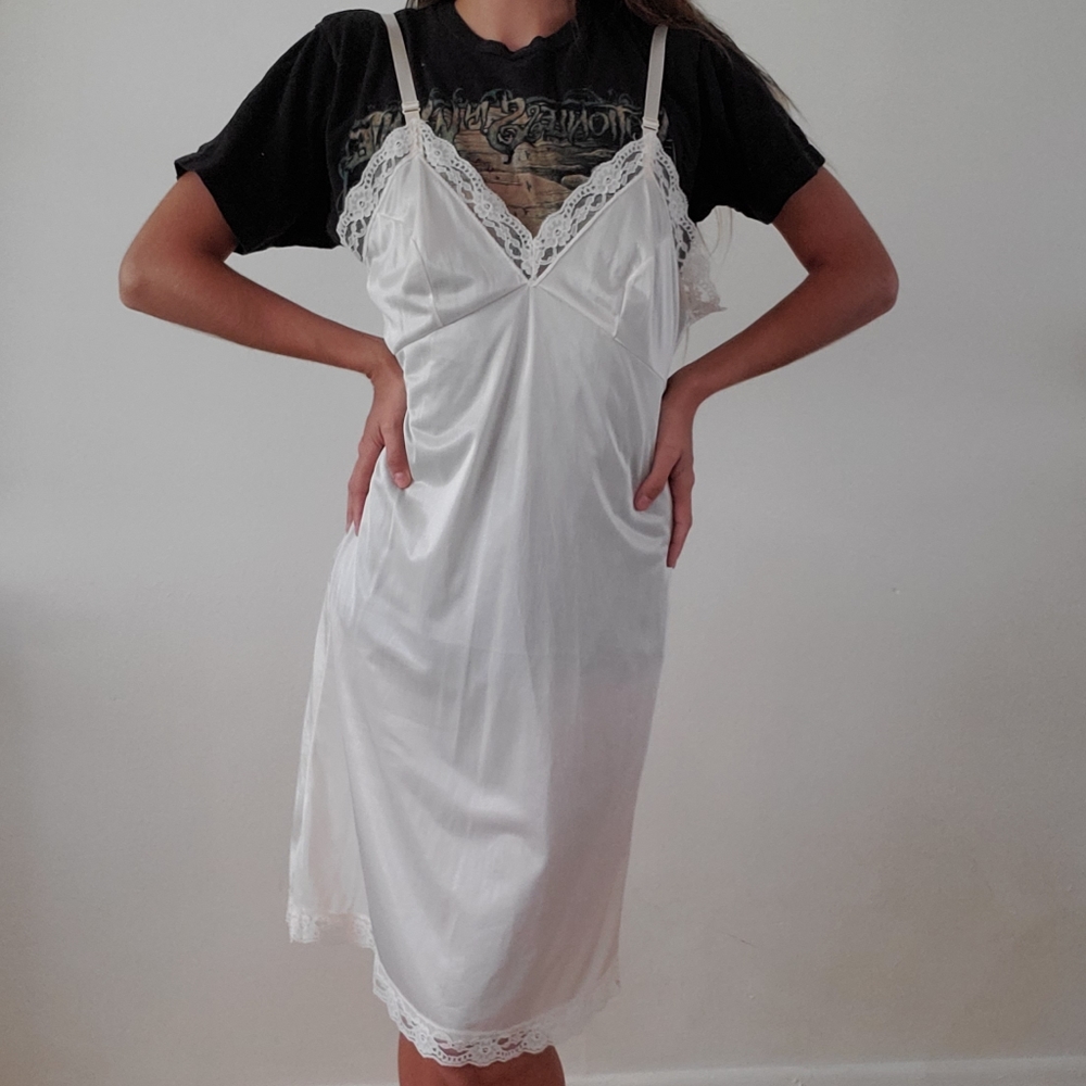 Vintage Silk Slip Dress